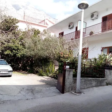Nikica Apartman Baška Voda Szoba fotó